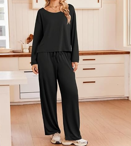 Women's Soft Button Up Pajama Set Short Sleeve Lounge Wear - Image 2