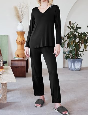 Women's Satin Pajama Set Short Sleeve Notch Collar Top and Shorts